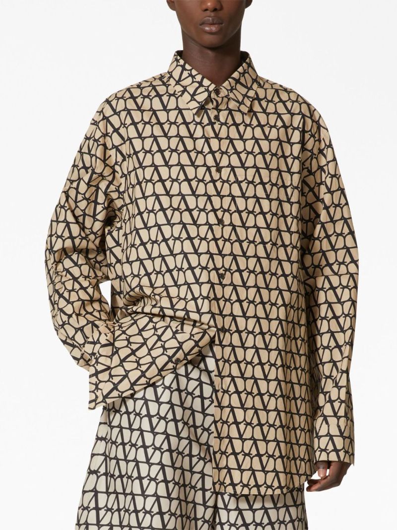 Neutral Toile Iconographe-print Cotton Shirt