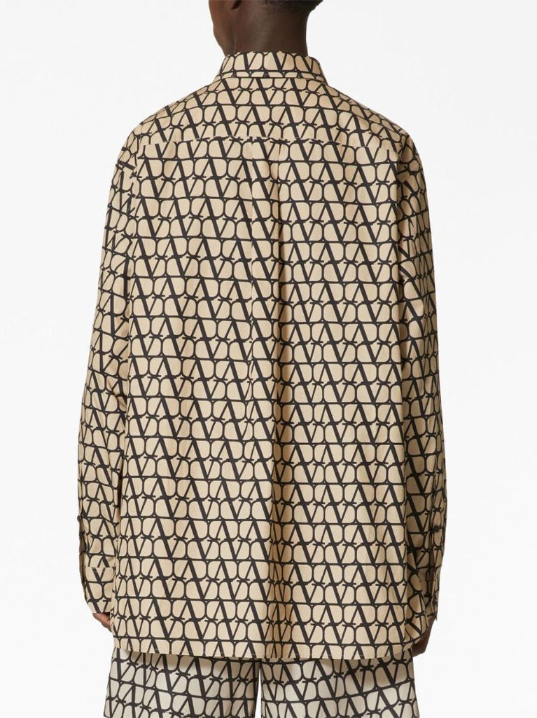 Neutral Toile Iconographe-print Cotton Shirt