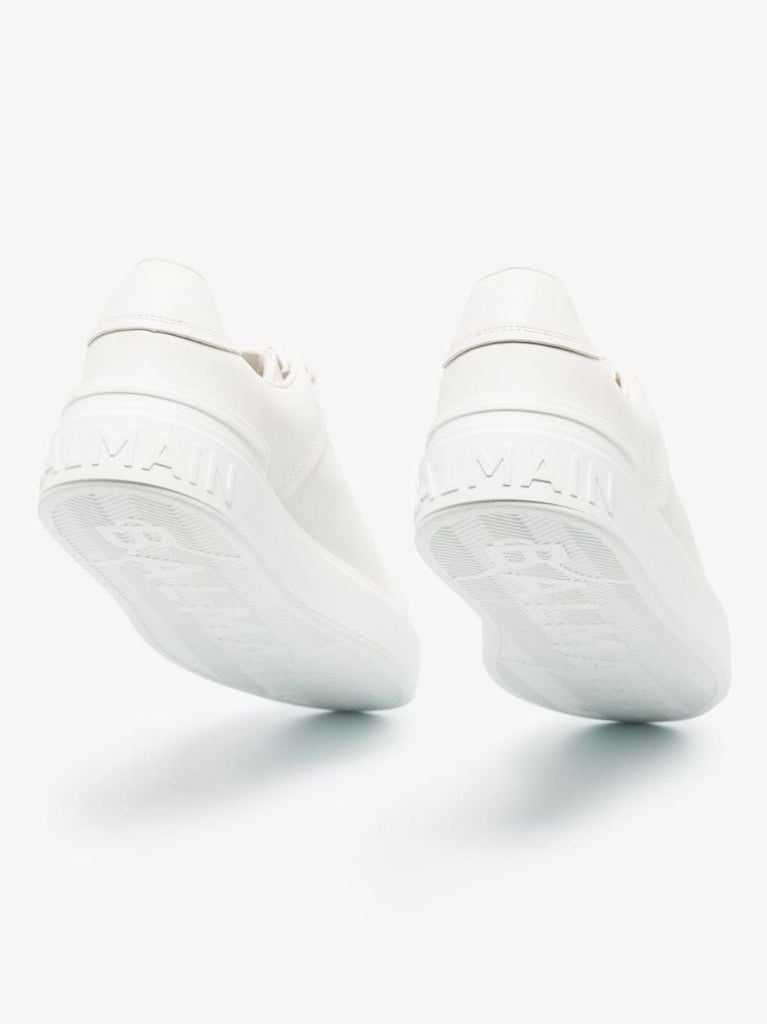 White B-court Leather Sneakers