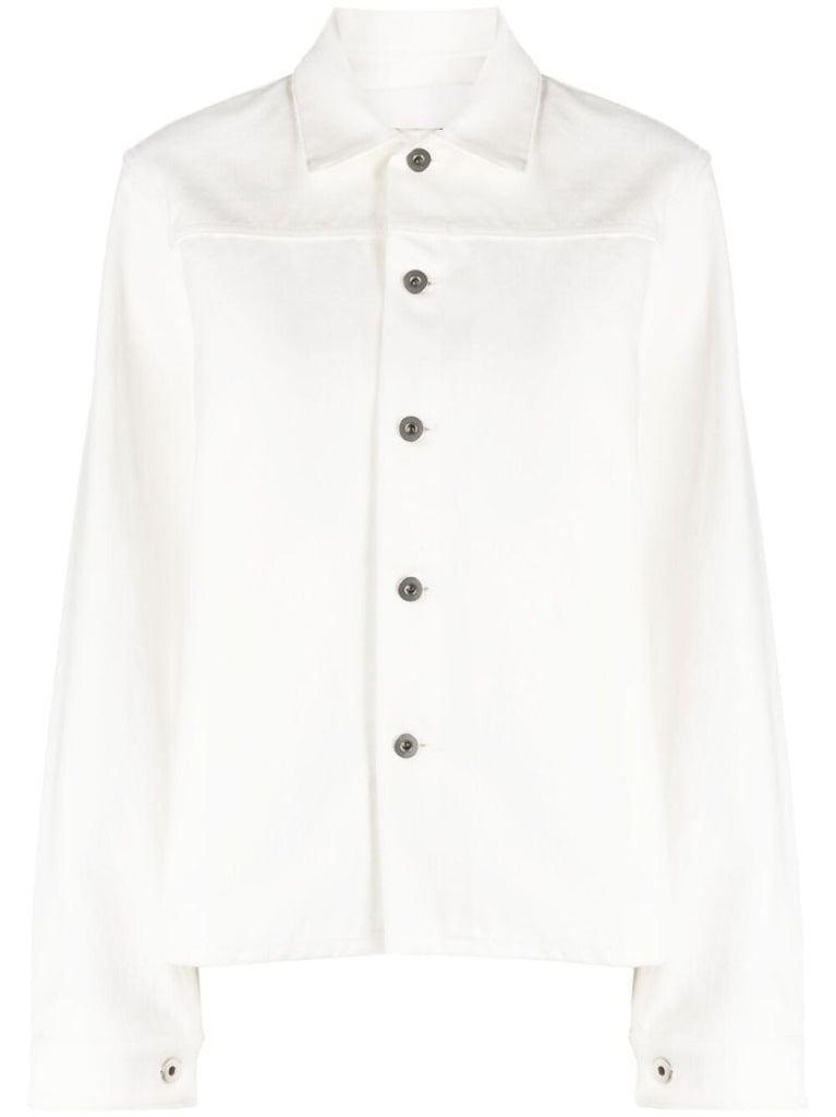 White Denim Jacket