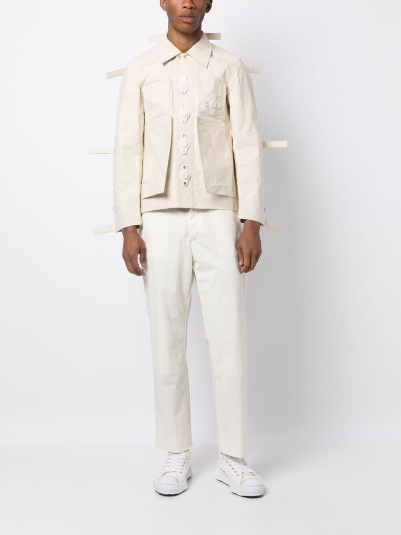 Neutral Tab Eyelet Jacket