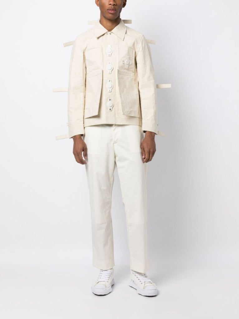 Neutral Tab Eyelet Jacket