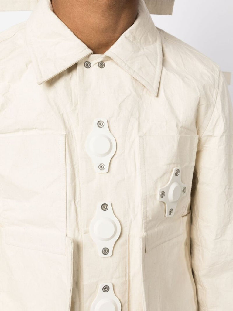 Neutral Tab Eyelet Jacket