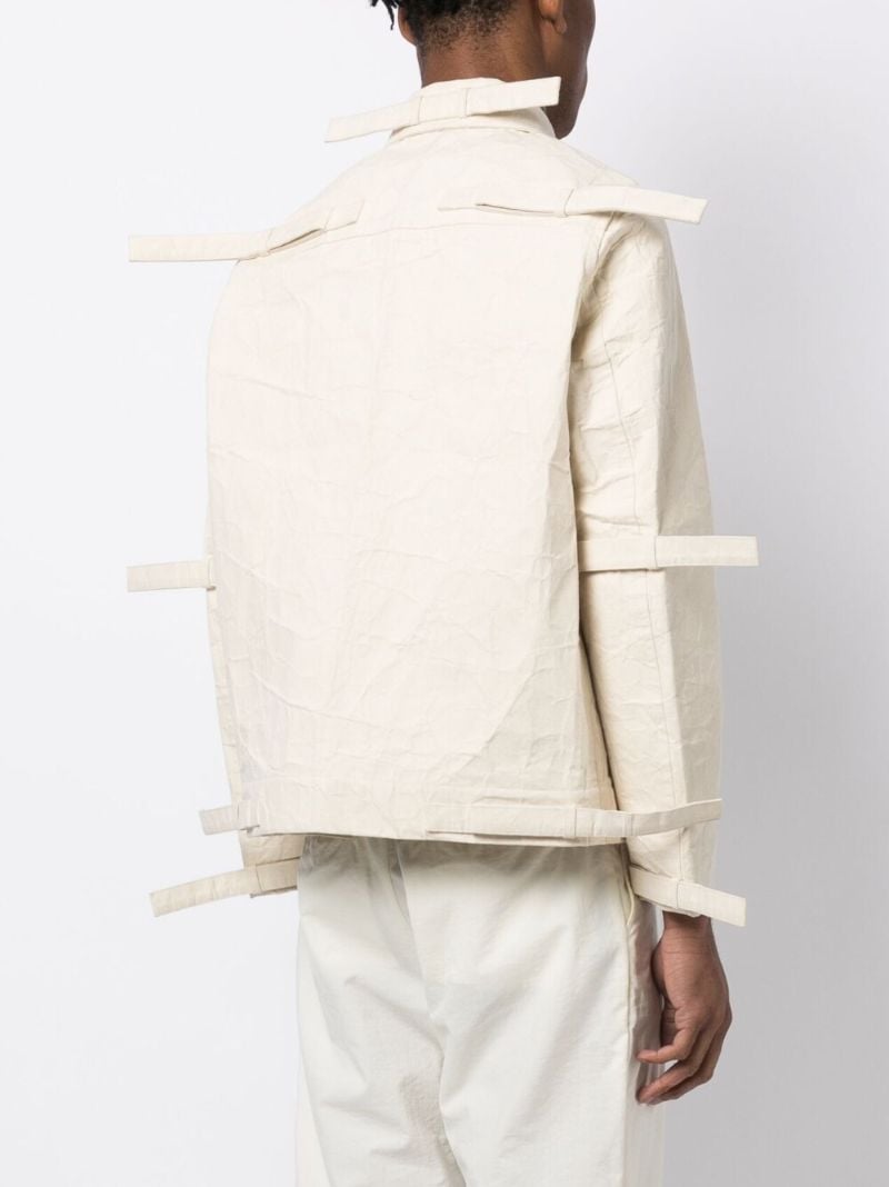 Neutral Tab Eyelet Jacket