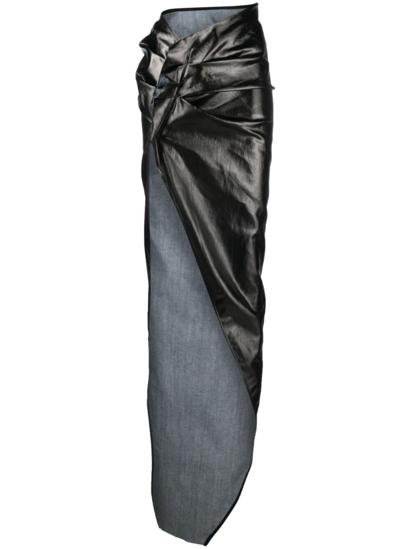 Black Edfu Maxi Skirt