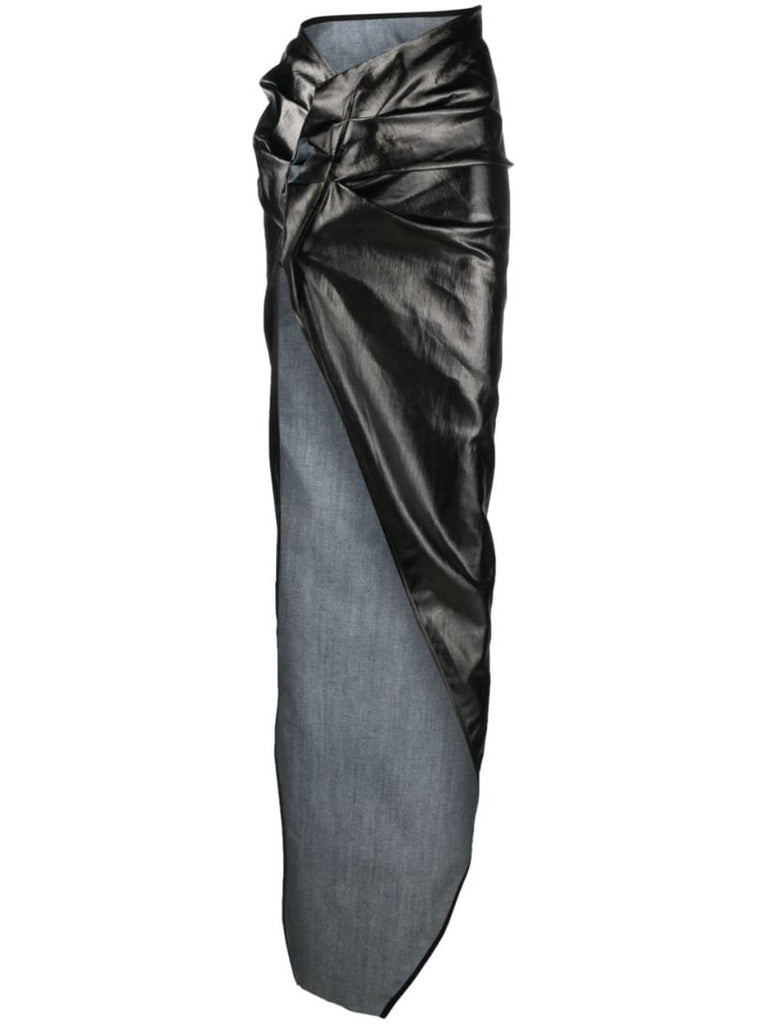Black Edfu Maxi Skirt