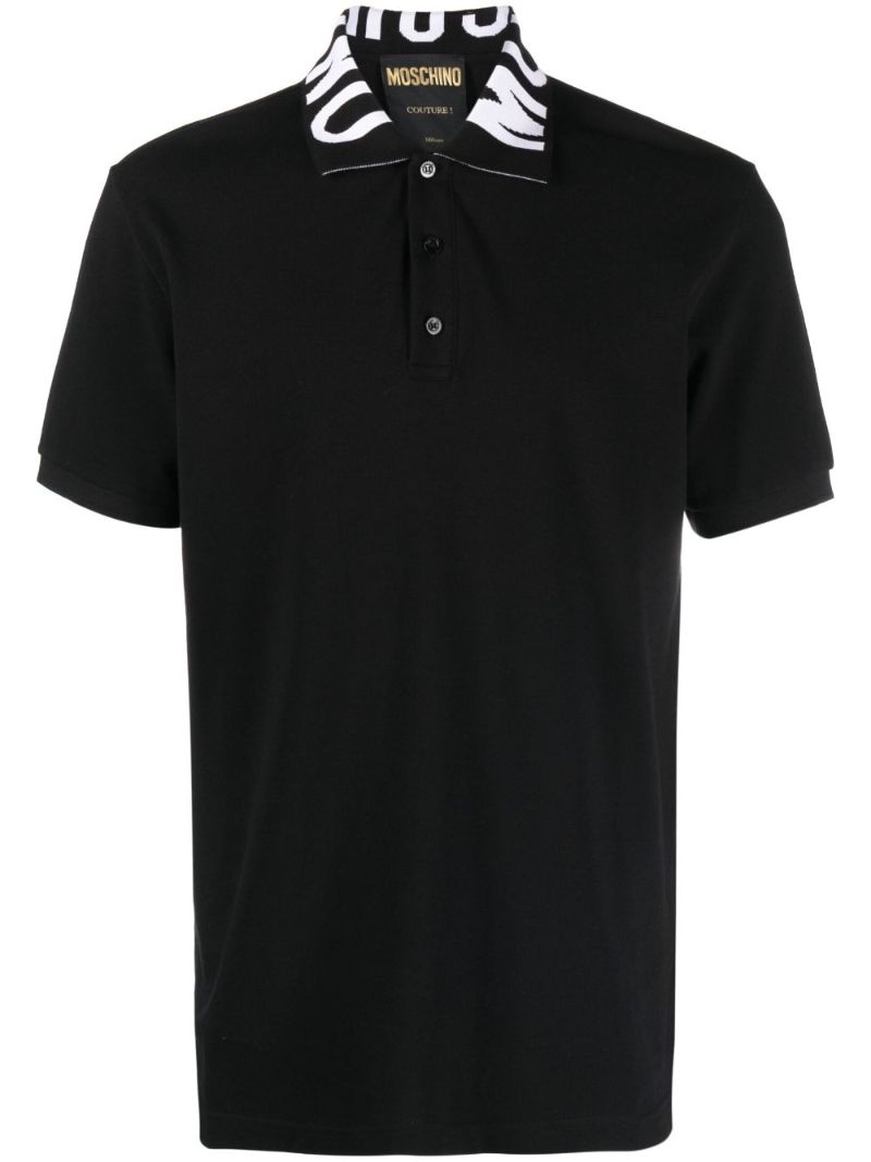 Logo-embroidered Cotton Polo Shirt
