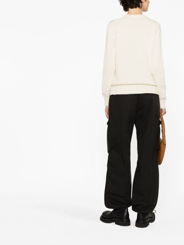 Neutral Polo Bear Cotton Sweater