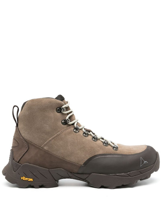 Brown Andreas Suede Hiking Boots