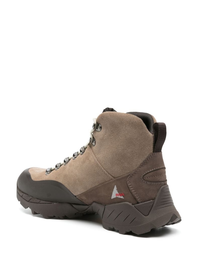 Brown Andreas Suede Hiking Boots