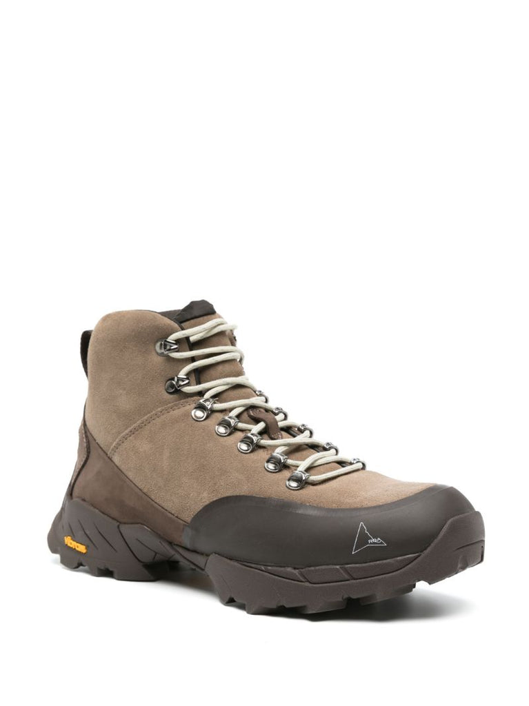 Brown Andreas Suede Hiking Boots