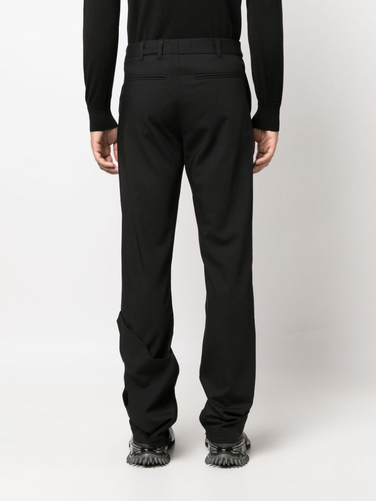 Black Integrated Tailored Trousers
