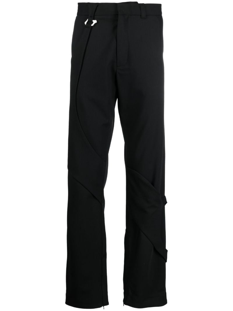Black Integrated Tailored Trousers