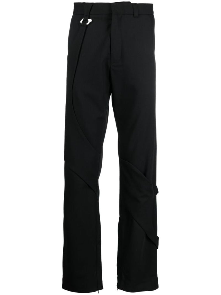 Black Integrated Tailored Trousers