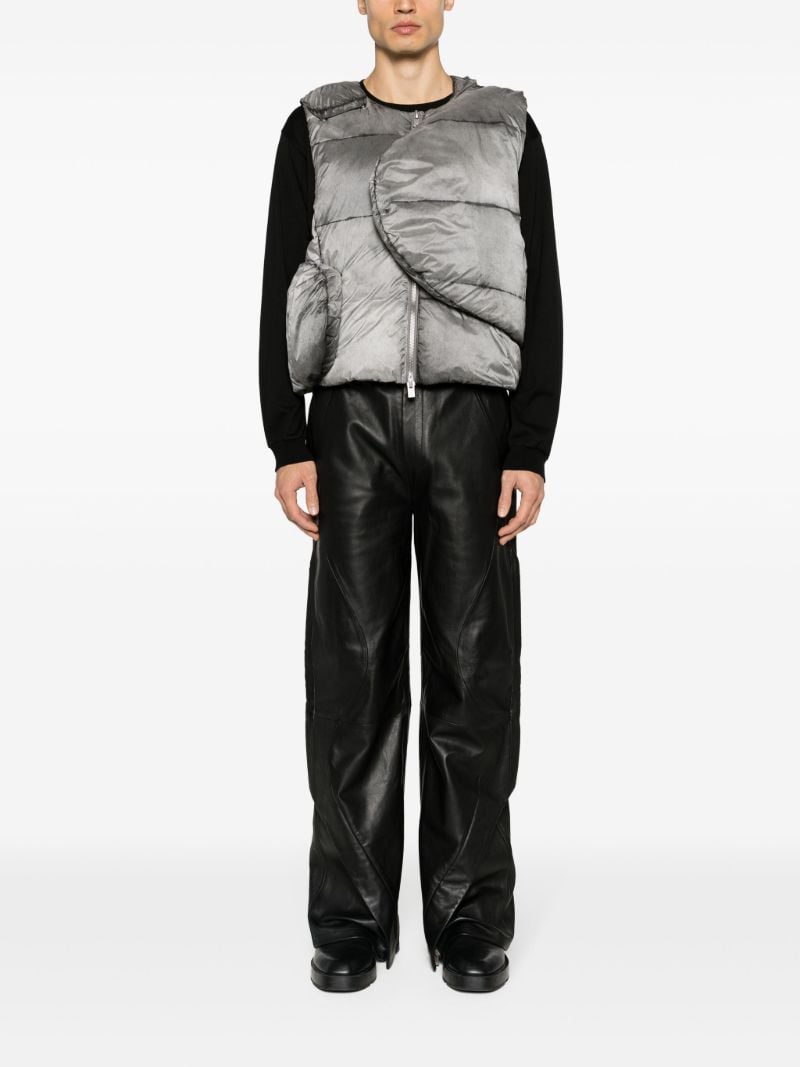 Grey Weathering Puffer Gilet