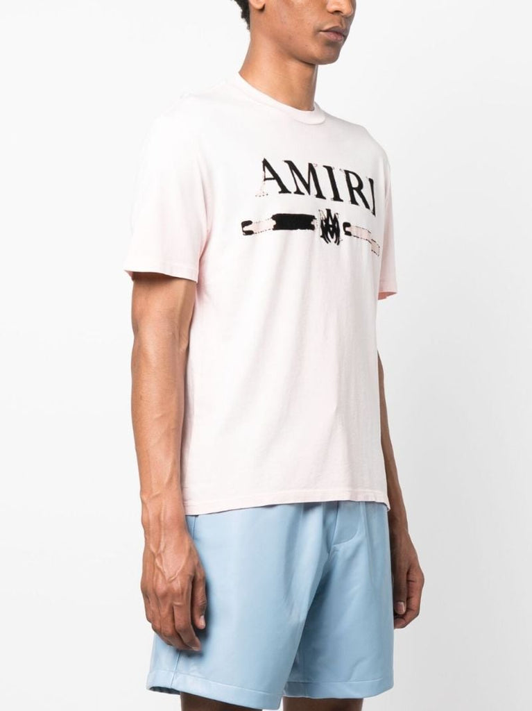 Pink M.a. Bar-appliquÃ_x0083_Â© T-shirt