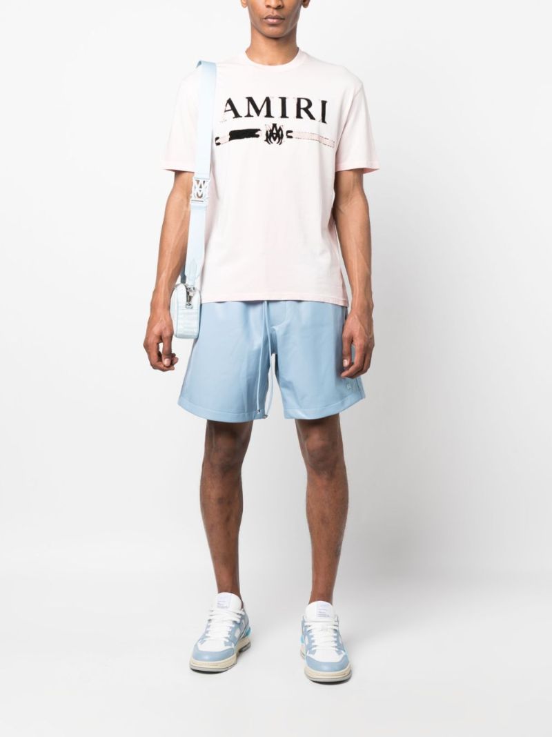 Pink M.a. Bar-appliquÃ_x0083_Â© T-shirt