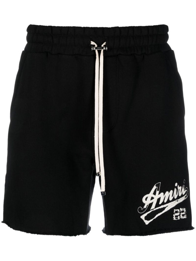 Logo Embroidered Track Shorts