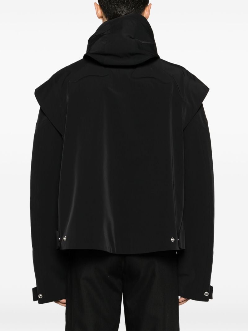 Black Fettle Hooded Jacket