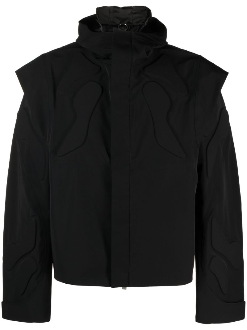Black Fettle Hooded Jacket