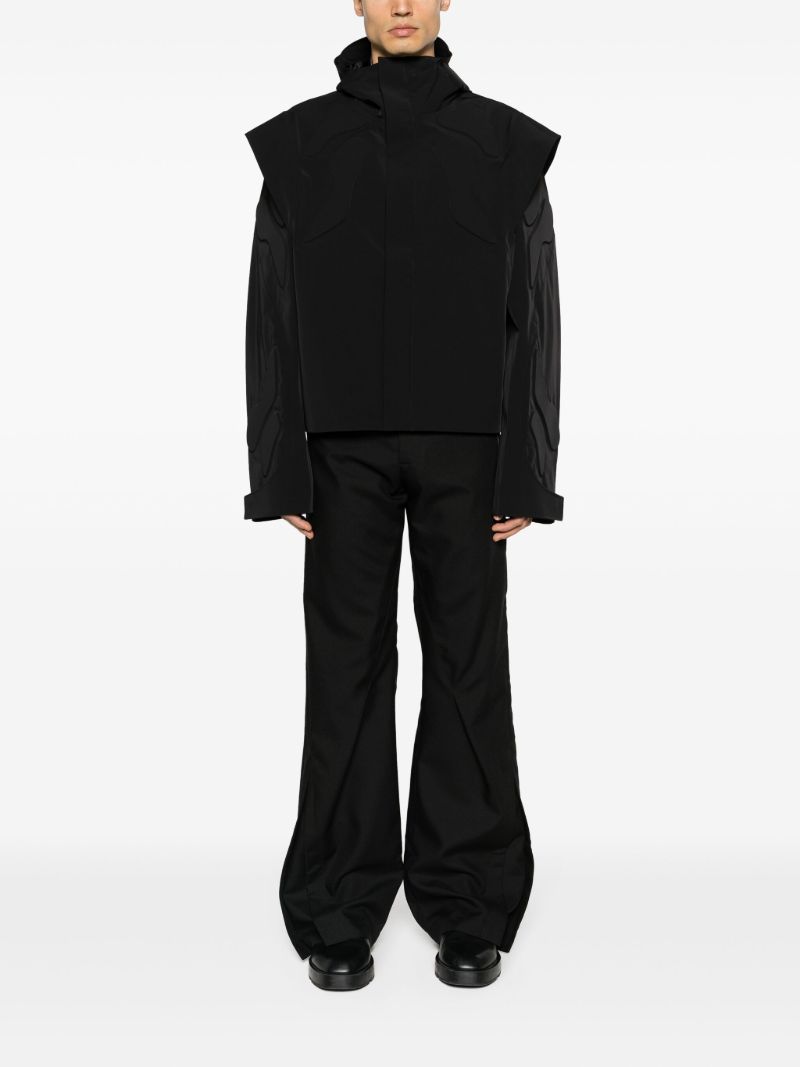 Black Fettle Hooded Jacket