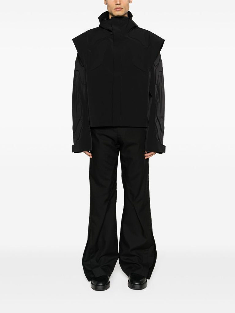 Black Fettle Hooded Jacket
