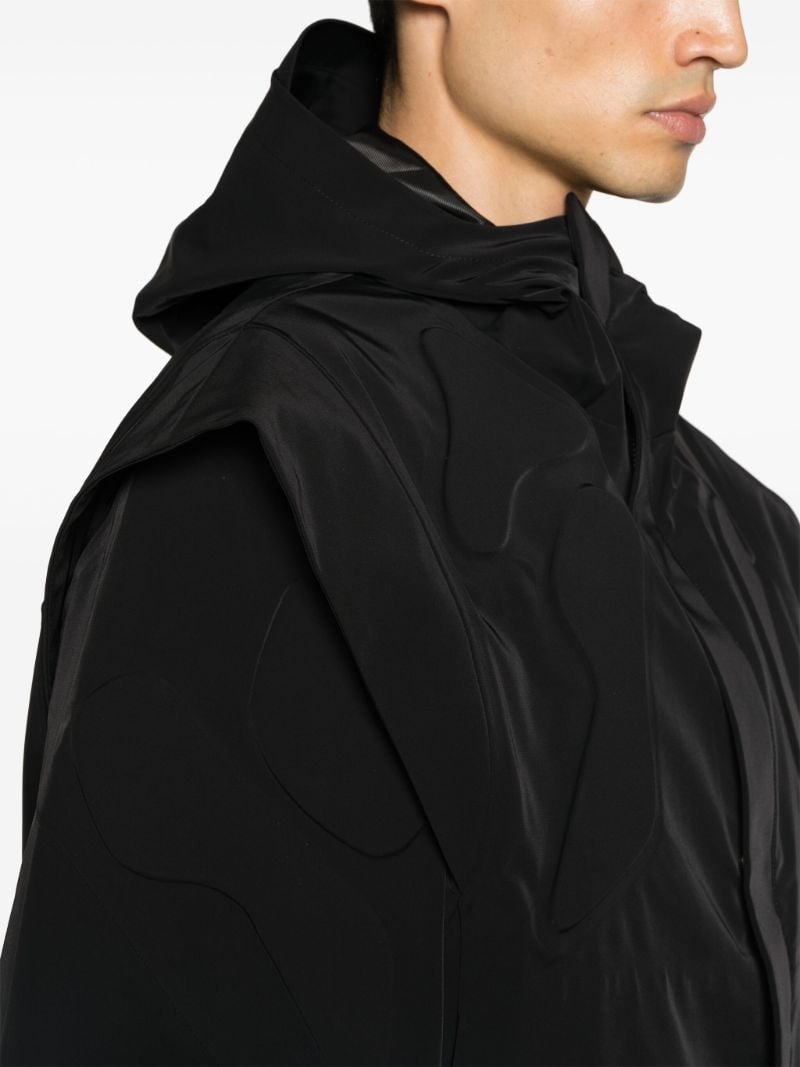 Black Fettle Hooded Jacket