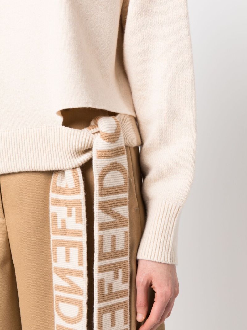 Beige Knitted Jumper