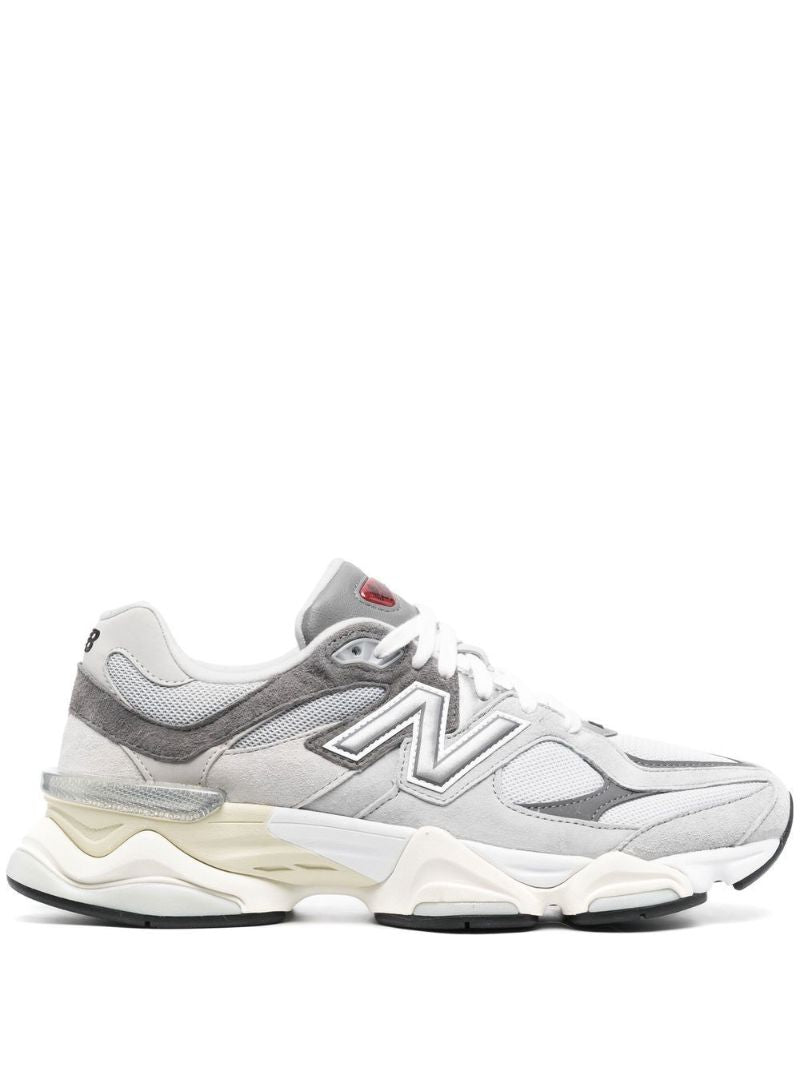 Grey 9060 Panelled Low-top Sneakers