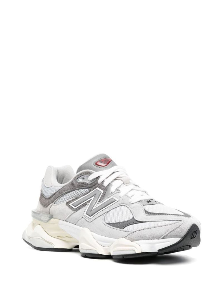 Grey 9060 Panelled Low-top Sneakers