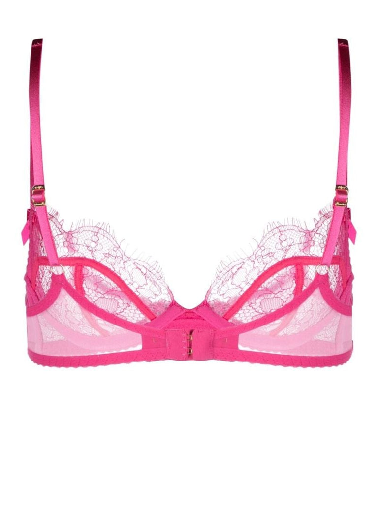 Pink Lorna Lace Underwired Bra