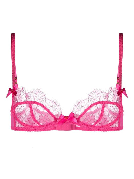 Pink Lorna Lace Underwired Bra