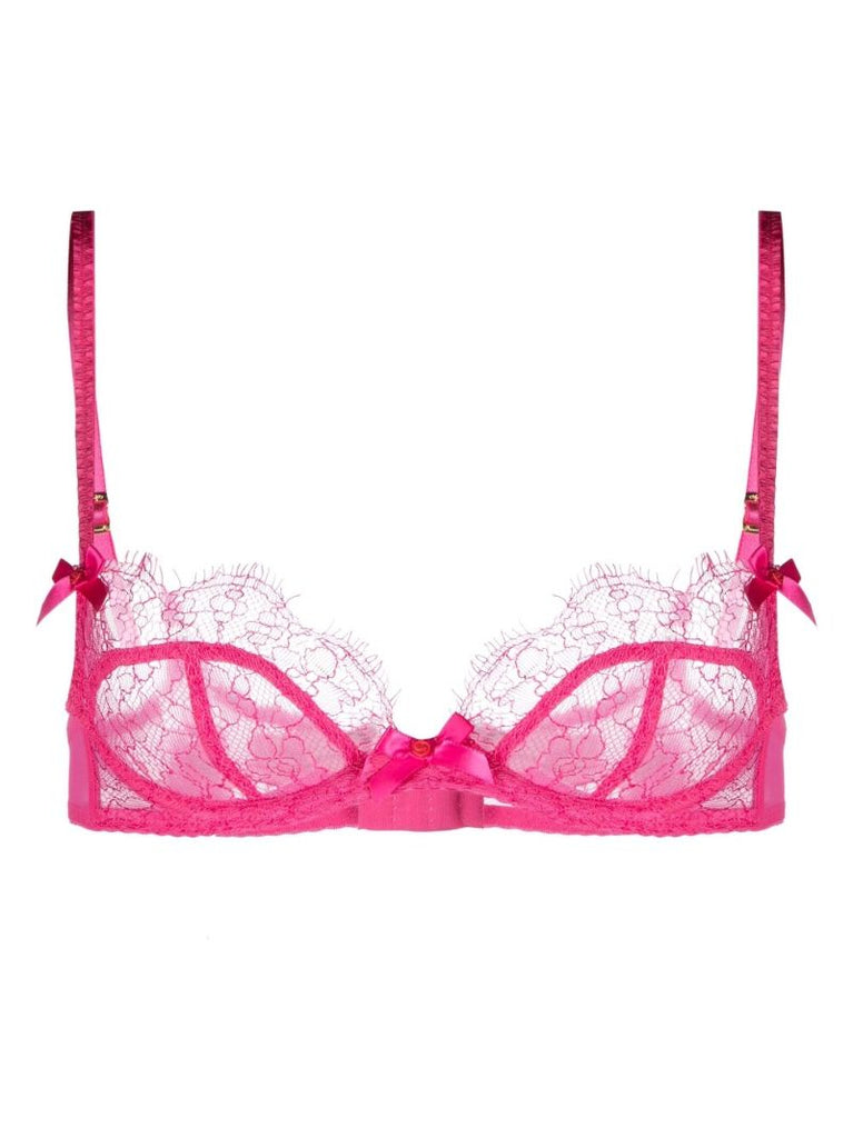 Pink Lorna Lace Underwired Bra