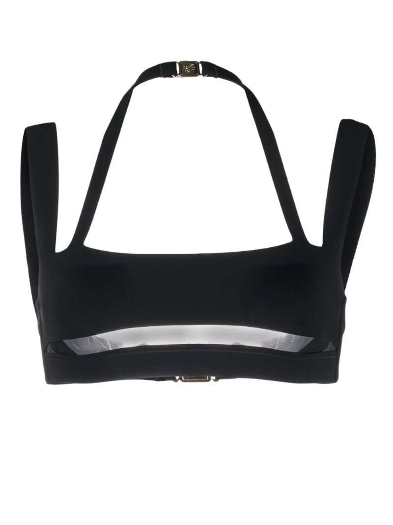 Black Fynlee Bandeau Bikini Top