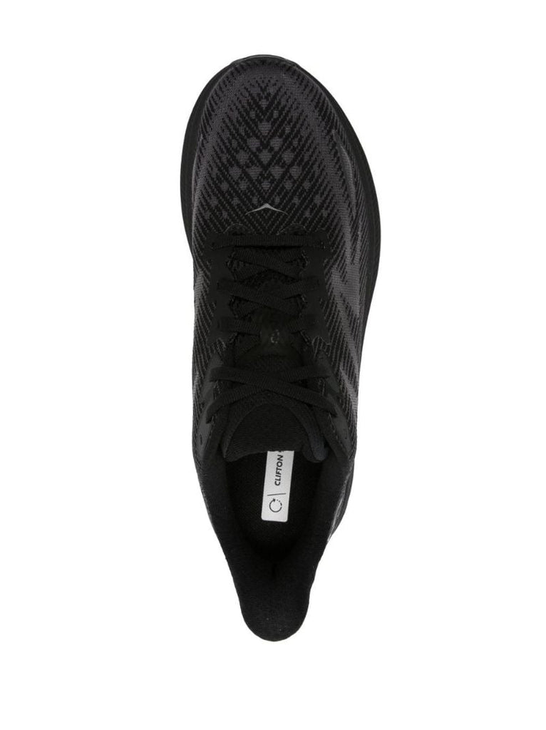 Black Clifton 9 Running Sneakers