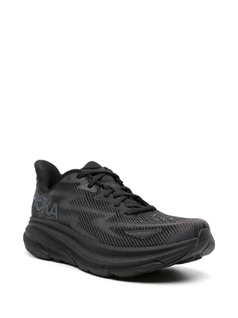 Black Clifton 9 Running Sneakers