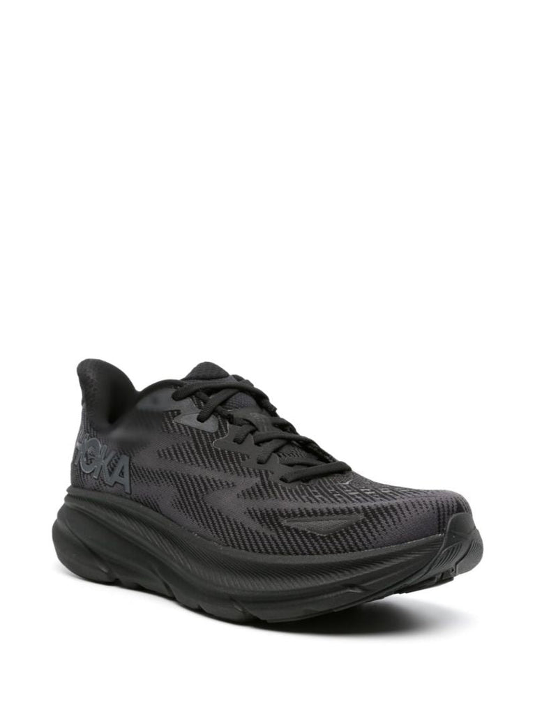 Black Clifton 9 Running Sneakers
