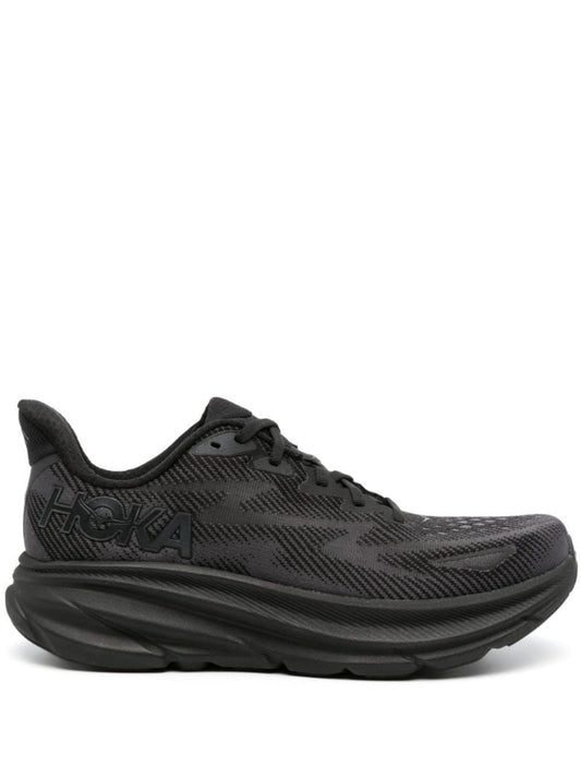 Black Clifton 9 Running Sneakers