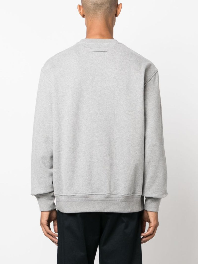 Grey Usetheexisting Cotton Sweatshirt
