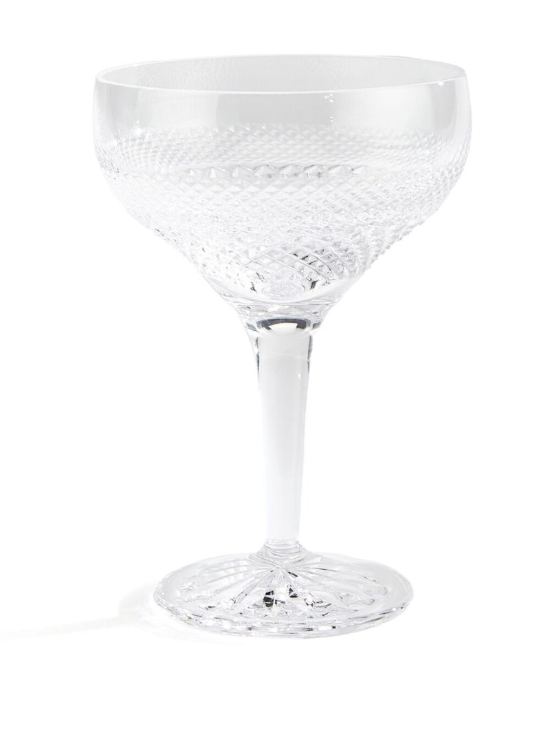 Crystal Huxley Coupe Glasses Set