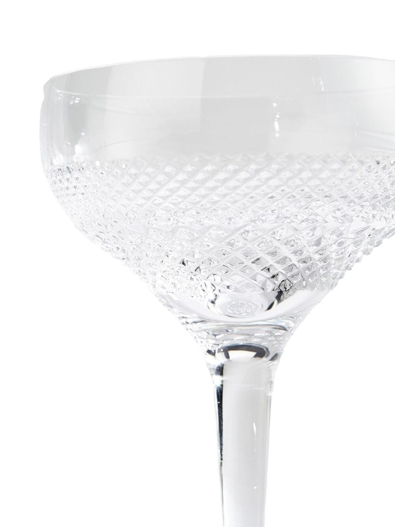 Crystal Huxley Coupe Glasses Set