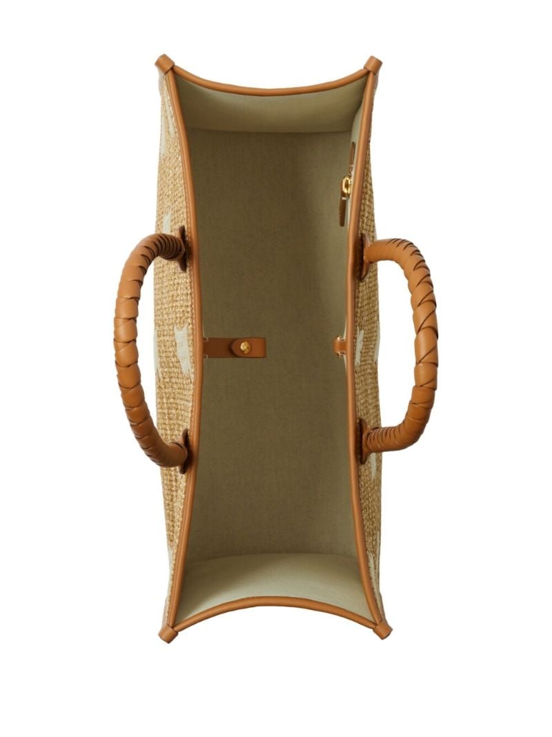 Neutral Freya Medium Tote Bag