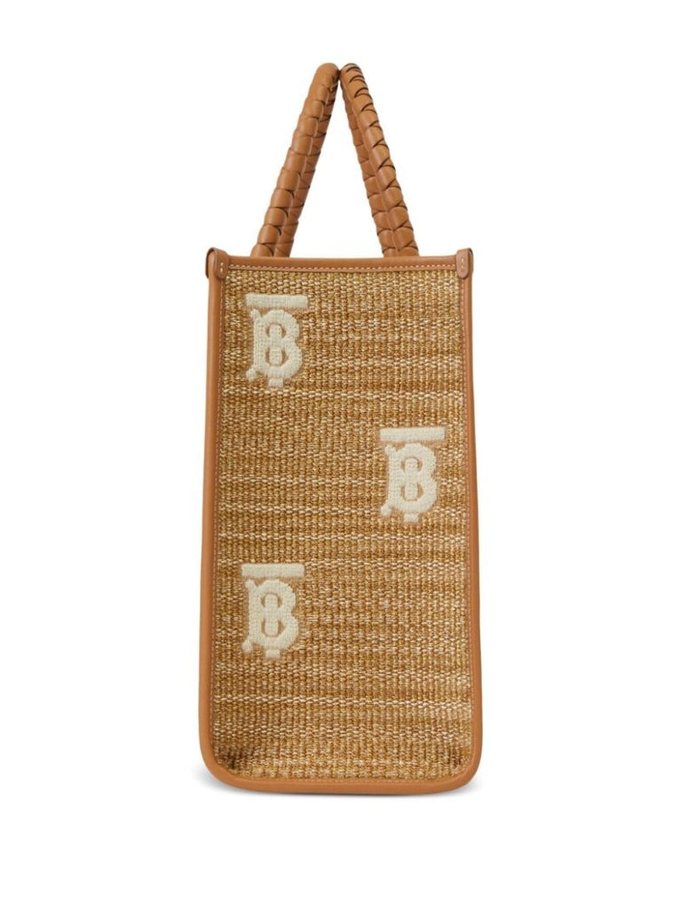 Neutral Freya Medium Tote Bag