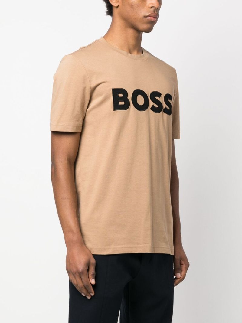 Neutral Logo-patch Cotton T-shirt