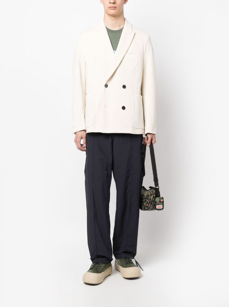 Blue Pop Cargo Trousers