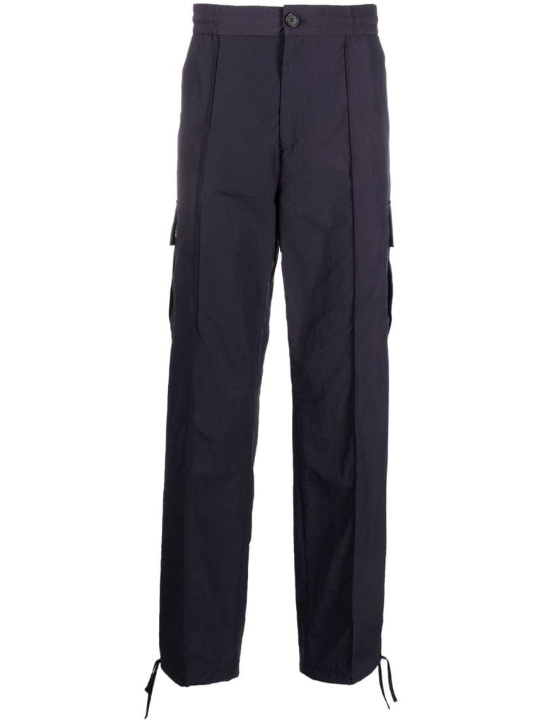 Blue Pop Cargo Trousers