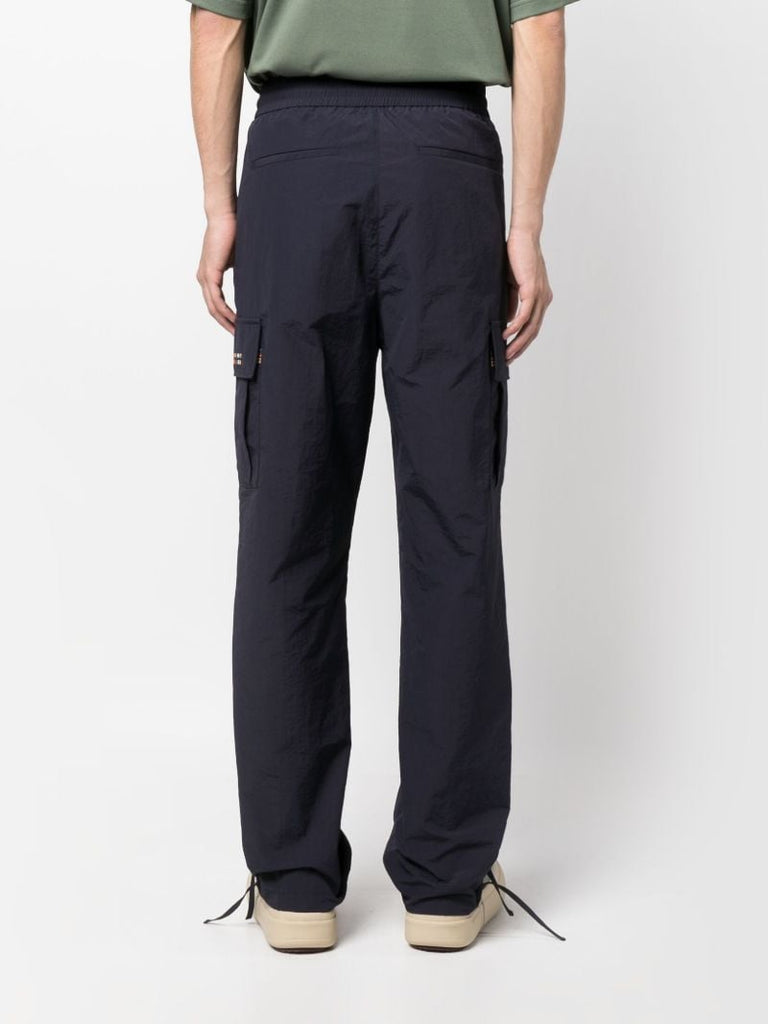 Blue Pop Cargo Trousers