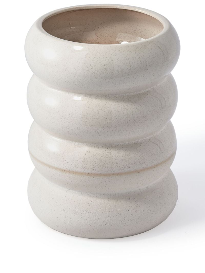 White Chubby Vase