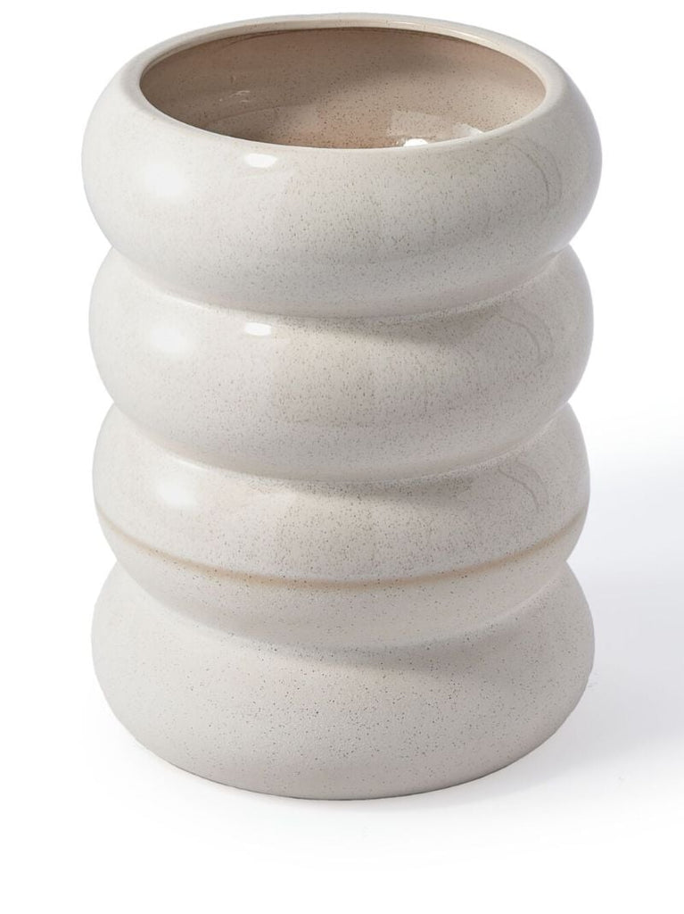 White Chubby Vase