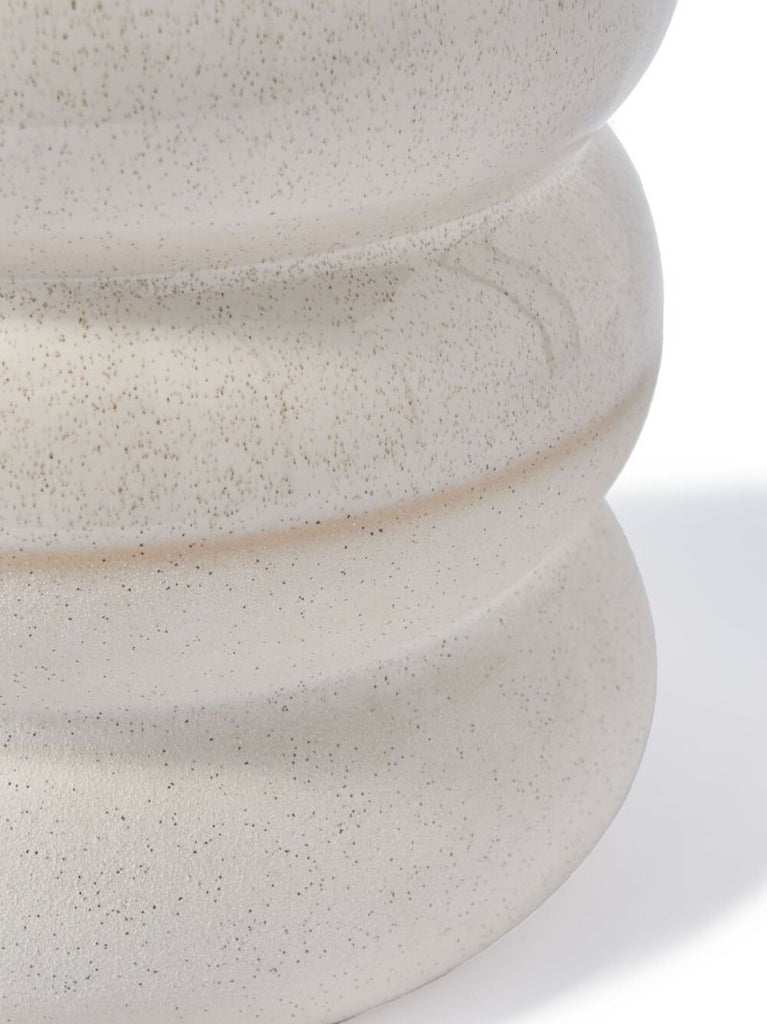 White Chubby Vase